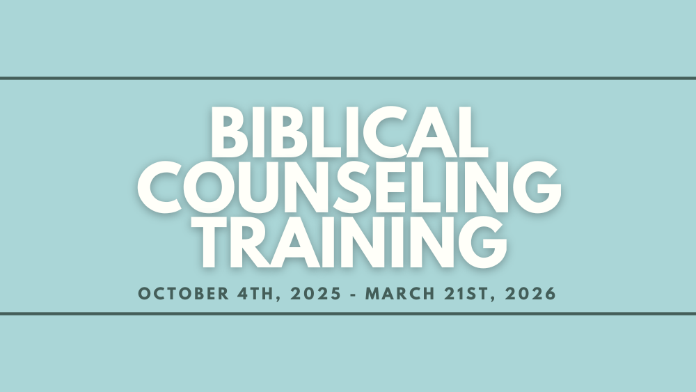 Biblical Counseling Training