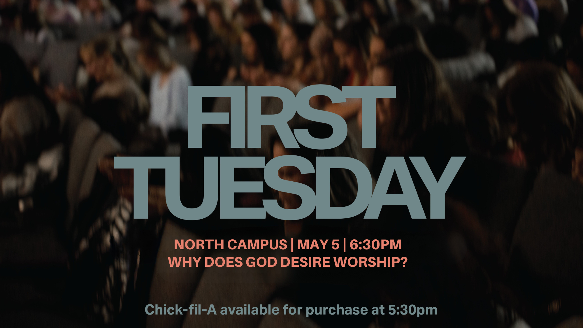 Sister + Co April 17th South Campus 5:30 Doors Open 7P Session