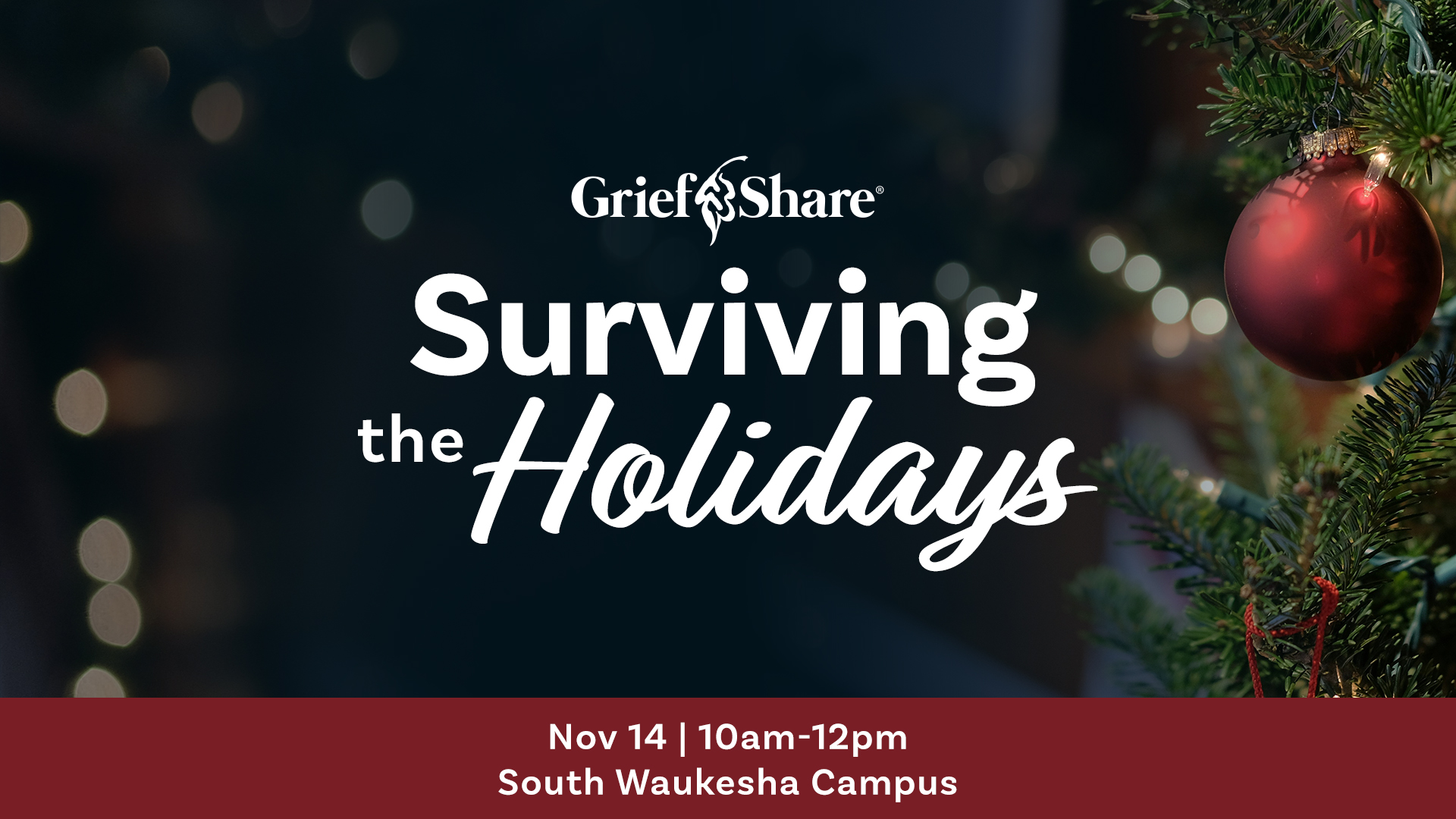 GS Surviving the Holidays Membership Dinner South Campus October 25, 2026